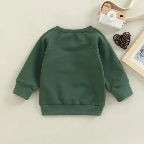 Vista 60 de Disfraz de Halloween para bebé, sudadera de calabaza con cuello redondo, suéter de manga larga, ropa de otoño