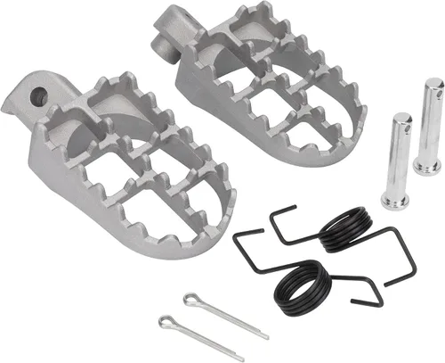 Vista 7 de Estriberas para Motocicleta de Motocross, Pedales para 50 CC, 70 CC, 90 CC, 110 CC, 125 CC Taotao PW50 PW80 TW200 XR50R CRF50 CRF70 CRF80 CRF100F