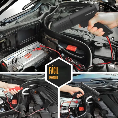 Vista 4 de Pistola de sincronización automotriz de 12V, pistola de sincronización de encendido inductiva para motores de gasolina de 2 y 4 tiempos
