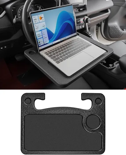 Vista 9 de Bandeja de volante de automóvil 2 en 1 para Ford F150 F250 F350 Transit Ranger Bronco Explorer Fusion Mustang accesorios para camiones 2004-2025
