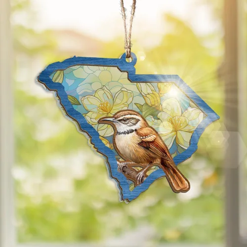 Vista 16 de FLAGWIX Regalos de Navidad de Puerto Rico para mujeres y hombres, adornos de madera 2025 para decoración de árboles, adorno de Navidad de Puerto