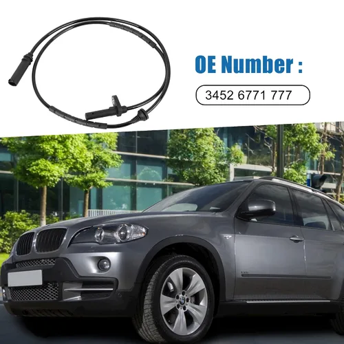 Vista 2 de Sensor de velocidad de rueda ABS trasero izquierdo derecho 3452 6771 777 para BMW X5 2007-2017