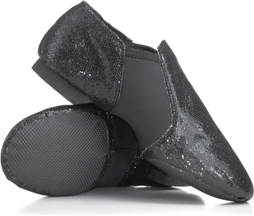 Vista 4 de Double Platinum Womens Glitter Jazz Shoes