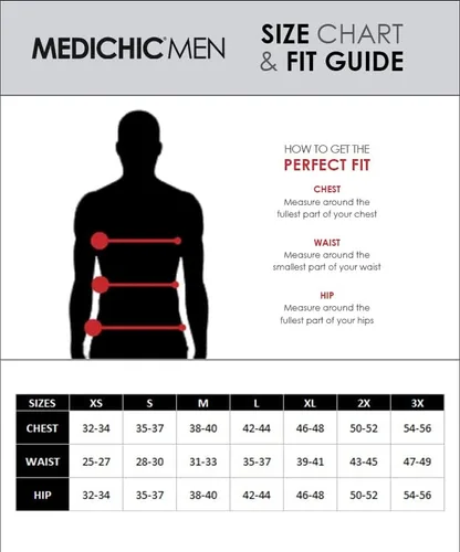 Vista 5 de Medichic Conjunto de pantalones deportivos elásticos con cuello en V para hombre con pantalones de siete bolsillos, disponible en más de 6