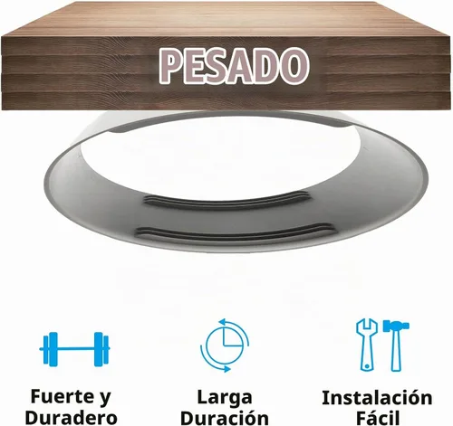 Vista 6 de Acoplador de extensión de manguera de aire acondicionado de 5 pulgadas, acoplamiento de conector de manguera de ventilación de escape de CA