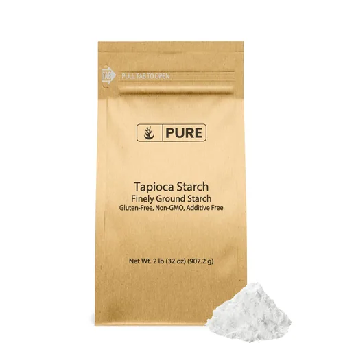 Vista 6 de Pure Original Ingredients Almidón de tapioca (8 oz) Sin gluten, sin OMG, básico de cocina, harina de tapioca