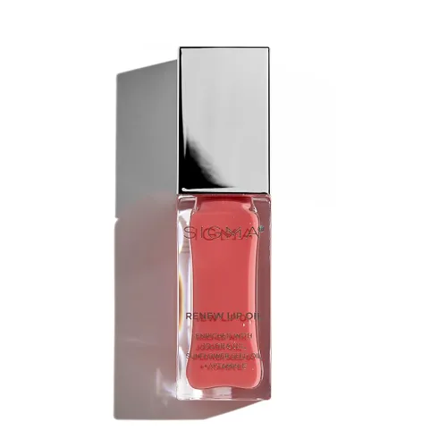Vista 8 de SIGMA BEAUTY Renueva el aceite de labios, brillo de labios tintado Todo corazón