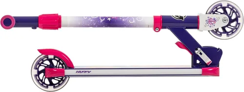 Vista 5 de Huffy Light Up Inline Scooters with LED Lights, Multiple Color Options Disney Princess
