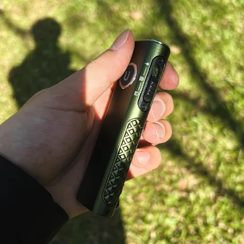 Vista 8 de ULTRAFIRE Linterna EDC S3 de 1200 lúmenes, luz de bolsillo plano 3 en 1 Verde