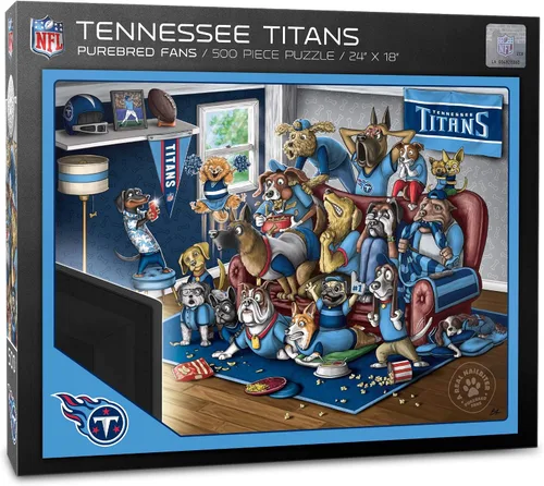 Vista 27 de YouTheFan NFL Purebred Fans - Rompecabezas de 500 piezas, un verdadero clavador