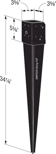 Vista 6 de Pulverizador de fuerte atar Simpson E-Z negro, FPBS44-4
