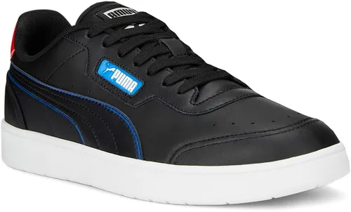 Vista 2 de PUMA Hombres BMW MMS Court Grand Lace Up Zapatillas Zapatos Casual - Negro