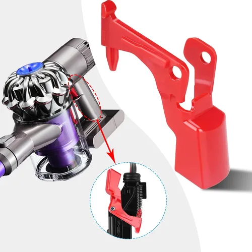 Vista 7 de 2 botones de interruptor de repuesto para Dyson V10 V11 con 1 destornillador T8, botón de interruptor de aspiradora, botón rojo ABS para piezas