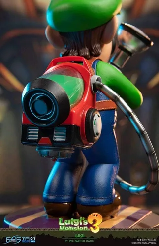 Vista 4 de First4Figures Luigi's Mansion Luigi (estándar) - Figura coleccionable de PVC