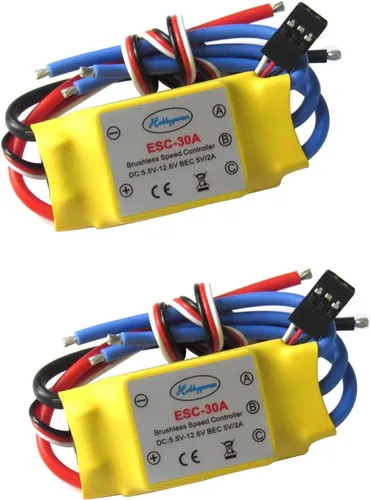 Vista 7 de Controlador de velocidad sin escobillas 30a ESC para avión de helicóptero multicoptero X525