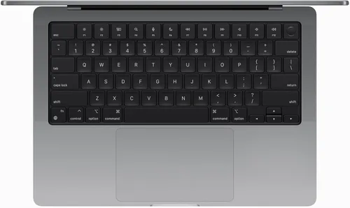 Vista 3 de Apple Laptop MacBook Pro 2023 con chip M3, CPU 8 núcleos, GPU 10 núcleos, para Apple Intelligence, Liquid Retina XDR 14.2 pulgadas, memoria Gris