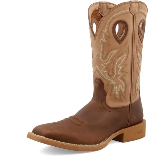 Vista 135 de Twisted X Botas Tech X para hombre de 12 pulgadas, botas occidentales casuales para hombre