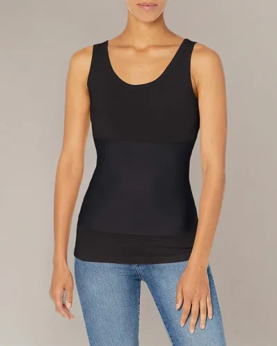 Vista 4 de Yummie Camiseta sin mangas con 3 paneles para mujer