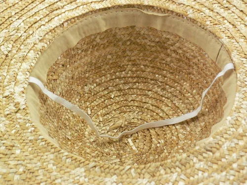 Vista 4 de Yarizm Sombrero de paja Cinta Roja Performance Animación Cosplay Accesorios Sombrero 10pcs