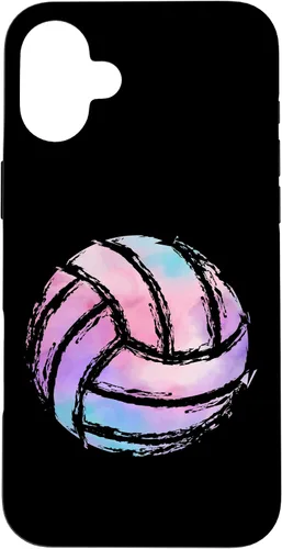 Vista 22 de iPhone 16 Voleibol Team Sports - Funda para jugador de voleibol de playa