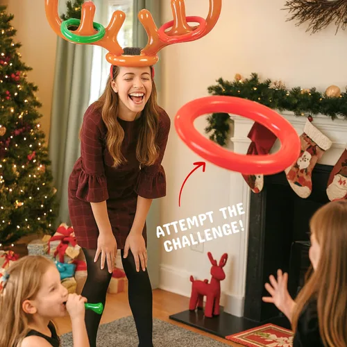 Vista 7 de Gutter Games 12 juegos de Navidad - Paquete de noche de juegos familiares para niños y adolescentes - Divertidos juegos de fiesta de Navidad