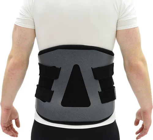 Vista 2 de ITA-MED Soporte de espalda para ortesis lumbosacra (respaldo de silla) Cinturón posoperatorio, XL