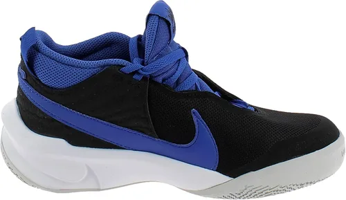 Vista 3 de Nike Tenis de baloncesto Team Hustle D10 (GS) para niños, NegroPolvo de fotón real