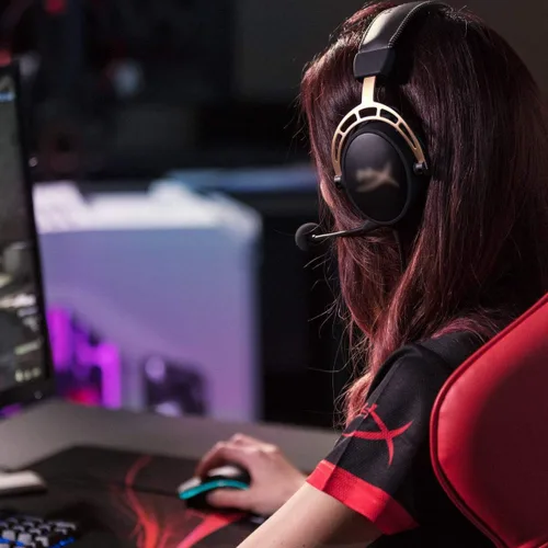 Vista 5 de Micrófono de juego de repuesto para auriculares Kingston HyperX Cloud Alpha Gaming, 0.138in para auriculares