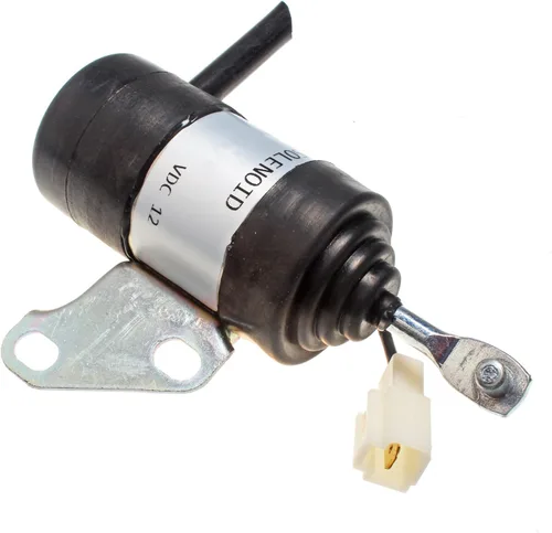 Vista 2 de JEENDA Solenoide de apagado de combustible 12V 16851-60014 052600-4531 para Kubota BX2230D RTV900R RTV900T B7410D BX1500D BX1800D D902 D722 G1700