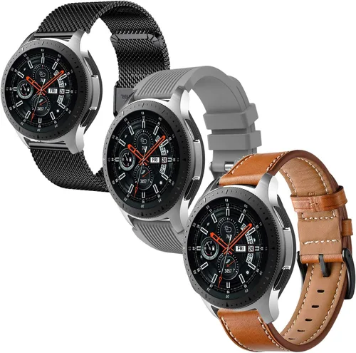 Vista 9 de Correas de reloj para Galaxy Watch 1.811 in, 0.866 in, bandas para Galaxy Watch 3 1.772 in, Garmin Vivoactive 4 1.772 in, Fossil Gen 5 Carlyle