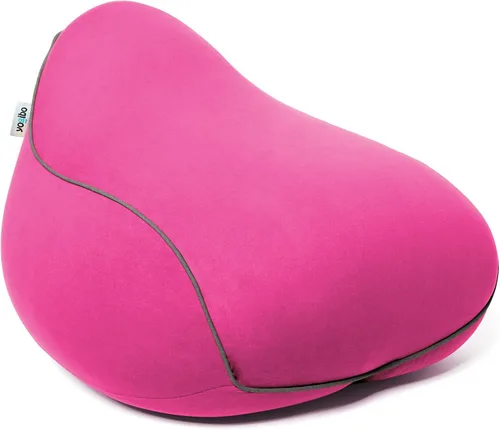 Vista 9 de Yogibo Sillón Puff Pequeño para Adultos, Niños y Adolescentes, Suave, de Felpa, Cómodo, Sensorial, Puff para Juegos, Funda Lavable, Azul