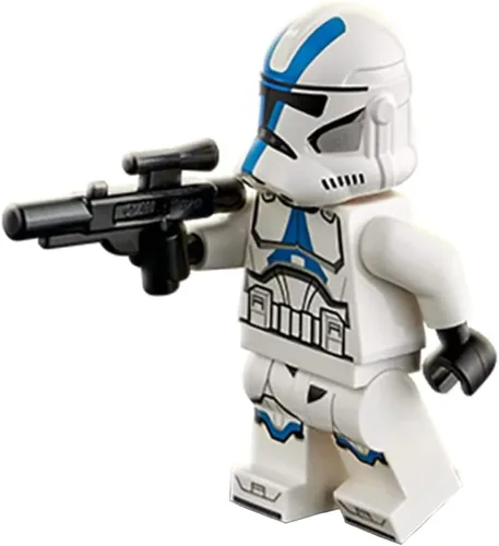 Vista 3 de NA2 Lego Star Wars 501st Legion Clone Trooper Minifigura /w Blaster de 75280 1 figura solamente