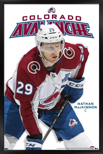 Vista 8 de Trends International NHL Colorado Avalanche - Póster de pared de la serie 23 de Nathan MacKinnon