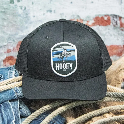 Vista 3 de HOOEY Gorra de camionero ajustable de malla trasera para jóvenes