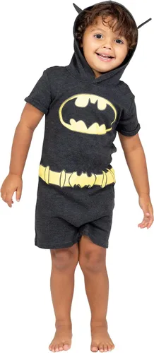 Vista 2 de DC Comics Justice League Batman - Mameluco con capucha