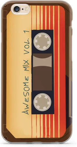 Vista 13 de Inspired Cases - Compatible con iPhone Xs Max - Funda protectora con textura 3D para Apple iPhone Xs Max - Awesome Mix Vol. 1 Old School Vintage Tape
