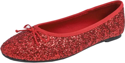 Vista 24 de FEVERSOLE Zapatos planos de ballet de patente para mujer, color macarrón colorido Beige
