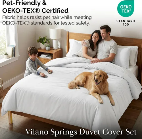 Vista 5 de Southshore Fine Living, Inc. Juego de funda de edredón tamaño extra grande individual/XL, ropa de cama de microfibra cepillada premium de fácil