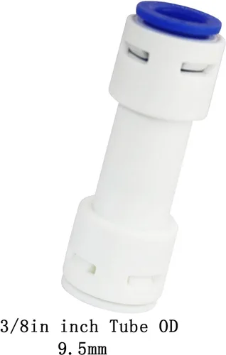 Vista 2 de 2pcs 3/8 "empuje para conectar la válvula de retención unidireccional para RO(ósmosis inversa) filtro de agua
