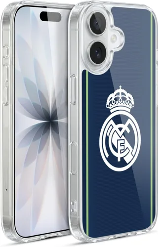 Vista 55 de Head Case Designs Funda de gel con licencia oficial del Real Madrid CF azul [protección de grado militar] compatible con Apple iPhone 7 Plus/iPhone