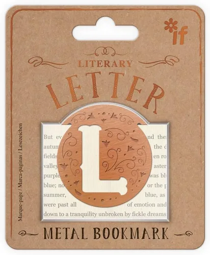 Vista 9 de IF Marcapáginas literario Letras S