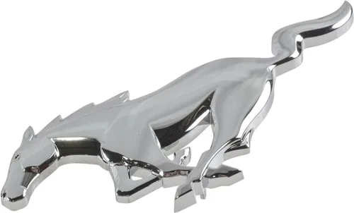Vista 6 de Emblema cromado montado en rejilla compatible con Ford Mustang 2010-2014