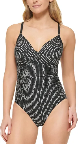 Vista 2 de Calvin Klein Traje de baño de una pieza con control de abdomen