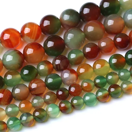 Vista 28 de 90 PIEZAS 4MM Cuentas de Piedra Sangrienta Africana Cuentas de Piedras Preciosas Naturales Redondas para Hacer Joyas DIY Piedra de Energía
