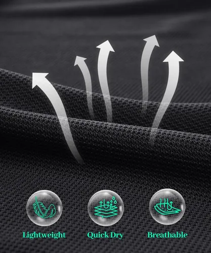 Vista 4 de MAGNIVIT Camisas Polo para Hombre de Manga Larga, de Secado Rápido, Rendimiento Militar, Táctico, para Combate del Ejército
