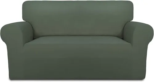Vista 25 de PureFit Funda súper elástica para sofá reclinable con bolsillo, funda de sofá suave y antideslizante de elastano, lavable, protector de muebles