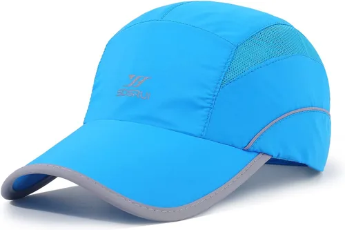 Vista 49 de Gorra deportiva de malla ligera de secado rápido para hombres y mujeres