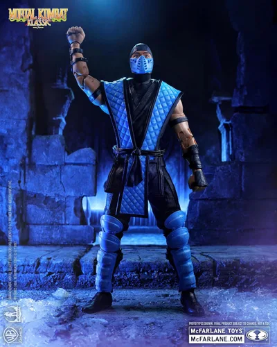 Vista 10 de McFarlane Toys - Figura de acción Mortal Kombat Klassic Sub-Zero de 7 pulgadas