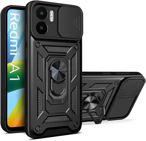 Vista 58 de Compatible con Tecno Camon 18P Bracket Shell, Slide Camera Lens Cover Case Azul