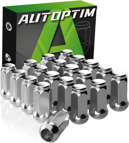 Vista 15 de AUTOPTIM Tuercas de rueda 1/2-20 – Repuesto para Ford Mustang 1964-1973/1994-2014, Edge 2006-2014, Explorer 1990-2019, Ranger 1982-2012, 20 tuercas
